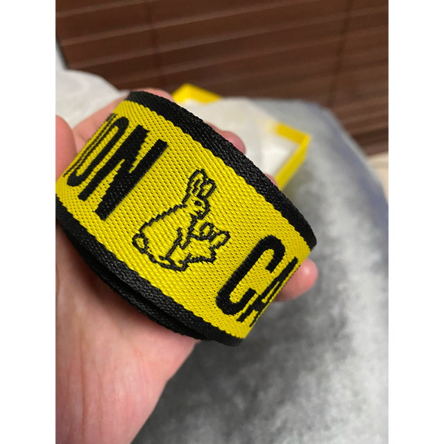 Off-White - FR2 エフアールツー ベルト ガチャベルト イエロー うさぎ