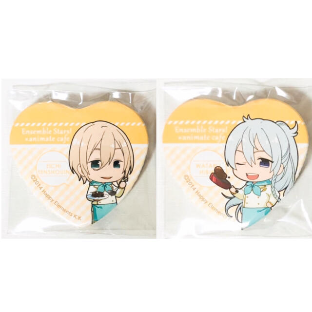 あんスタ 天祥院英智 英智 缶バッジ 1番カフェ ハート缶 天祥