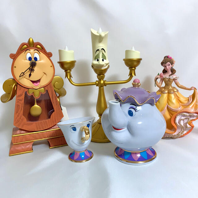 美女と野獣 - 美品 美女と野獣 ルミエール ライト コグスワース 時計