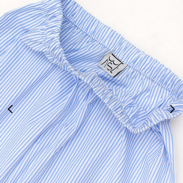 EDIT.FOR LULU - baserange Ole Trousers ストライプパンツの通販 by