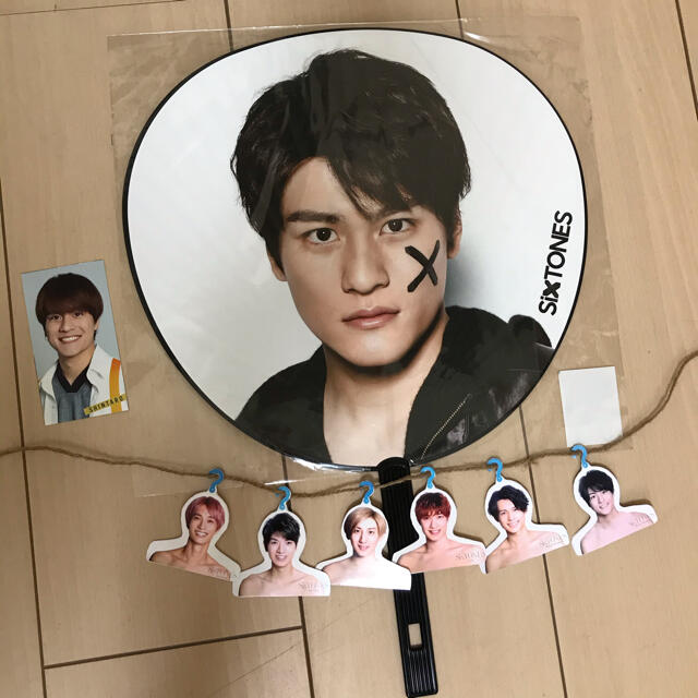 Johnny's - SixTONES 森本慎太郎うちわ&ミニエロハンガー&デタカの通販