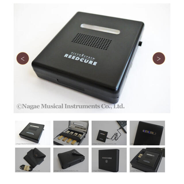 新品未開封 リードキュア シルバースタイン リードケースの通販 by