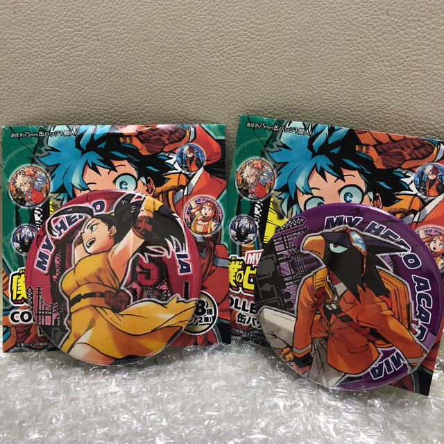 ヒロアカ 八百万百 常闇踏陰 原作缶バッジ コレクション缶バッジの通販