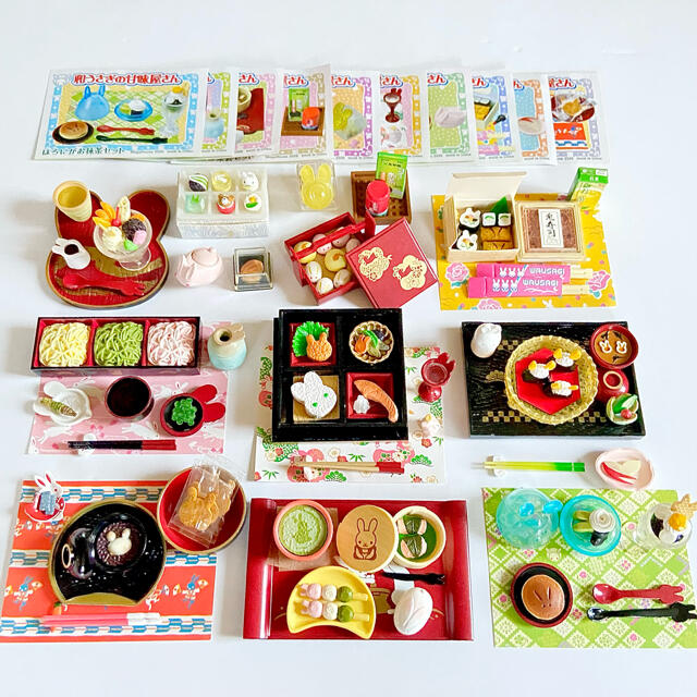 メガハウス 和うさぎの甘味屋さん 全10種類 メガハウス 和うさぎの甘味屋