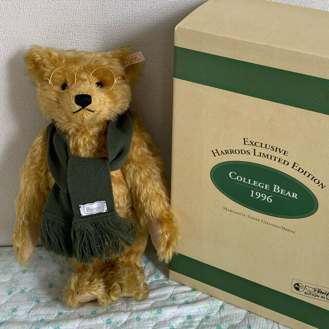 STIFF - 🔴値下げ シュタイフ テディベア 【英国百貨店ハロッズ】証明