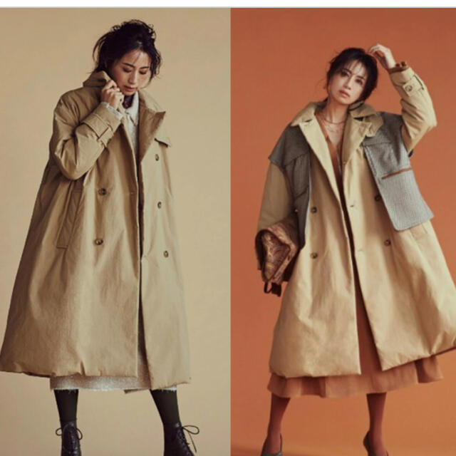 nano・universe - 東原亜希×西川ダウン コラボトレンチダウンの通販 by