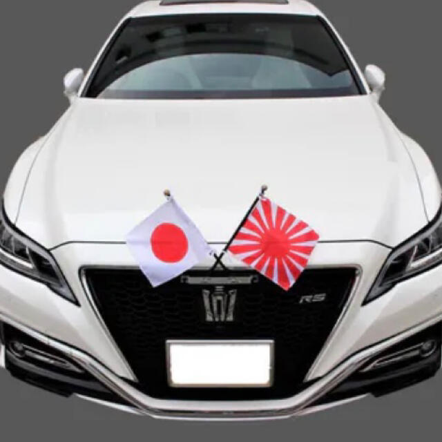 日章旗 国旗セット 日本国旗 旭日旗 車用 ステッカー 旭 カッティング