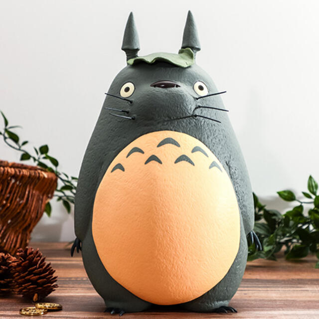 となりのトトロ 大きな大きな貯金箱 小トトロと一緒 ジブリ となりの