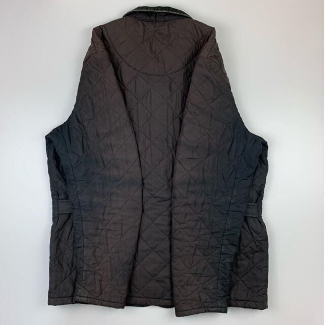 Barbour - 90s バブアー ナイロンジャケット 襟コーデュロイ 経年変化