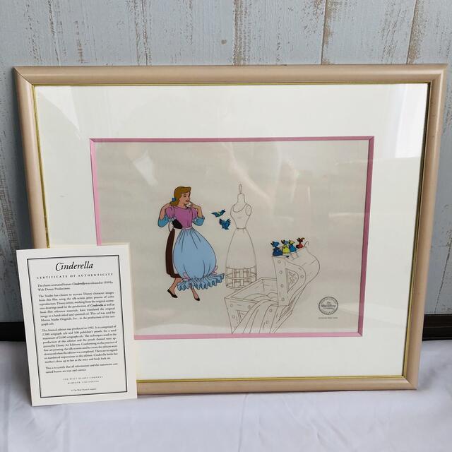 Disney - 【証明書付き】ディズニー セル画 シンデレラ 2500 超レア
