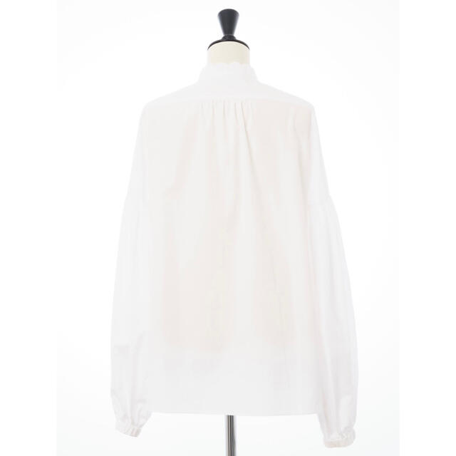 Drawer - KEINARITA ケイナリタ パフスリーブ スカラップ シャツ 36