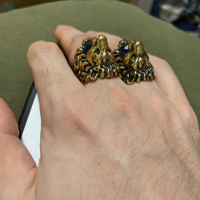 GUCCI - グッチ ライオンヘッドリングの通販 by sho ｜グッチならラクマ