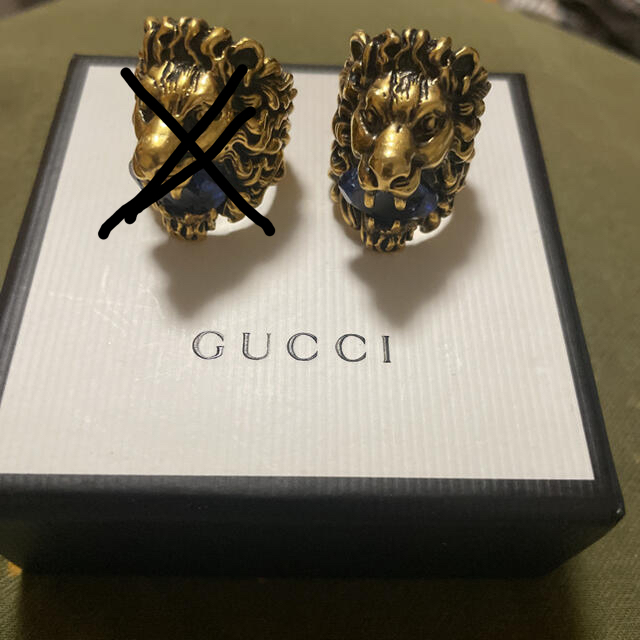 GUCCI - グッチ ライオンヘッドリングの通販 by sho ｜グッチならラクマ