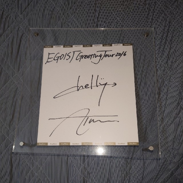 EGOIST Chelly Aimer 直筆サイン EGOIST 直筆サインChelly Aimerサイン