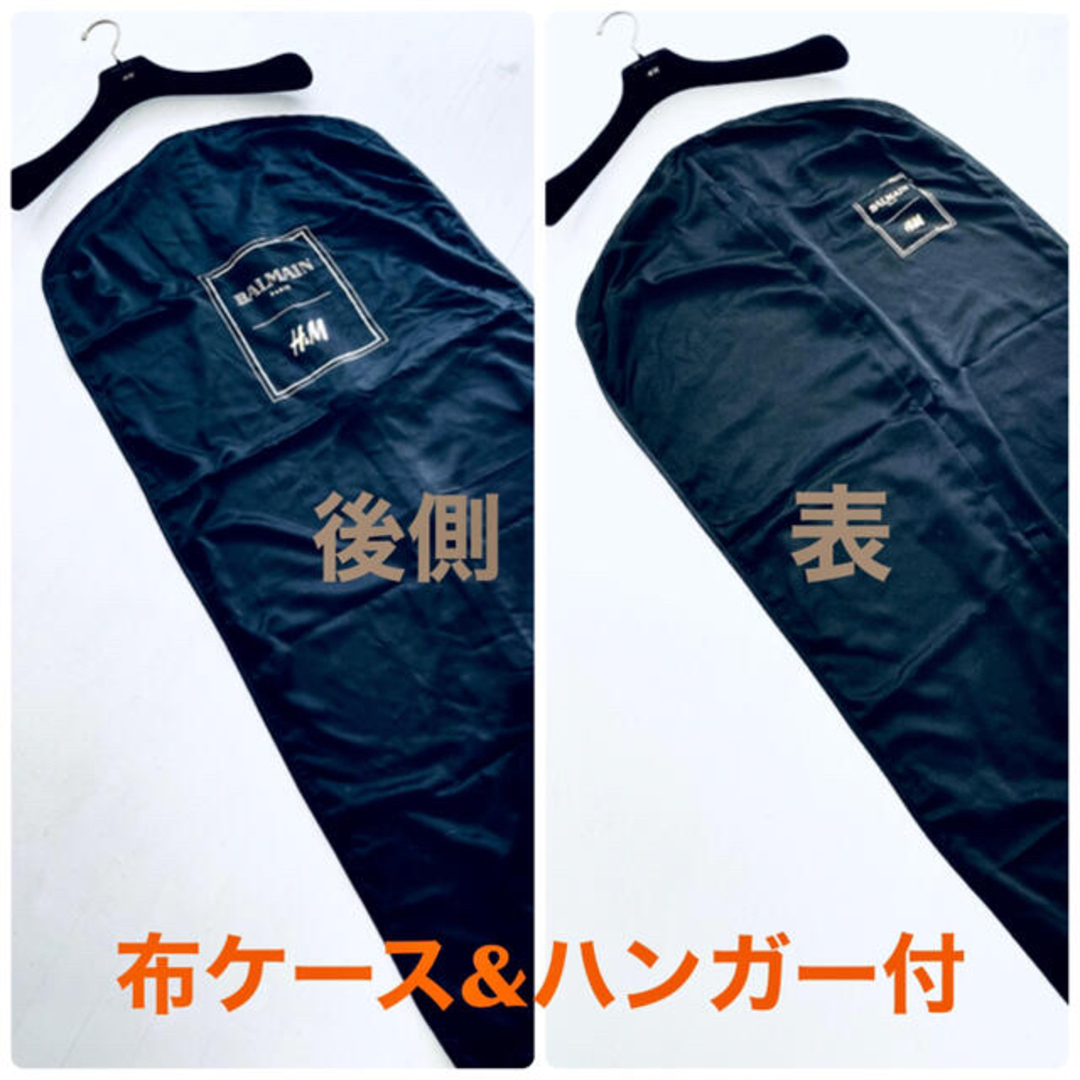 BALMAIN - 新品 希少 BALMAIN×H&M ライダース ジャケット 羊皮 44