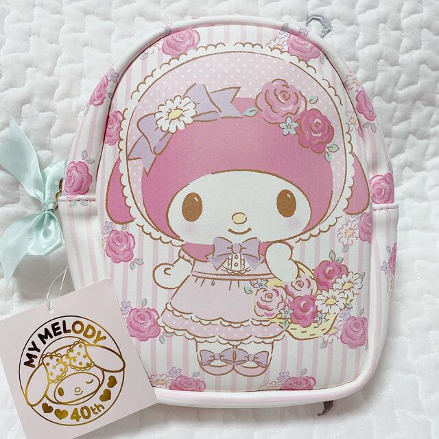 マイメロディ 40TH 40周年 ローズラビリンスシリーズ リュック マイ