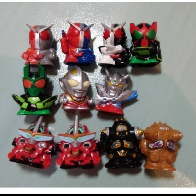 レア特撮ウルトラマン仮面ライダー指人形11体の通販 by runa's shop