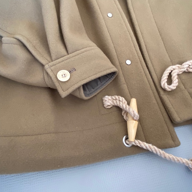 HYKE - 希少HYKE ハイク ダッフル コート ウール ジャケット サイズ1の