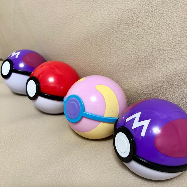 ポケモン モンスターボール ケース 4こセットの通販 by ふぐぅの店