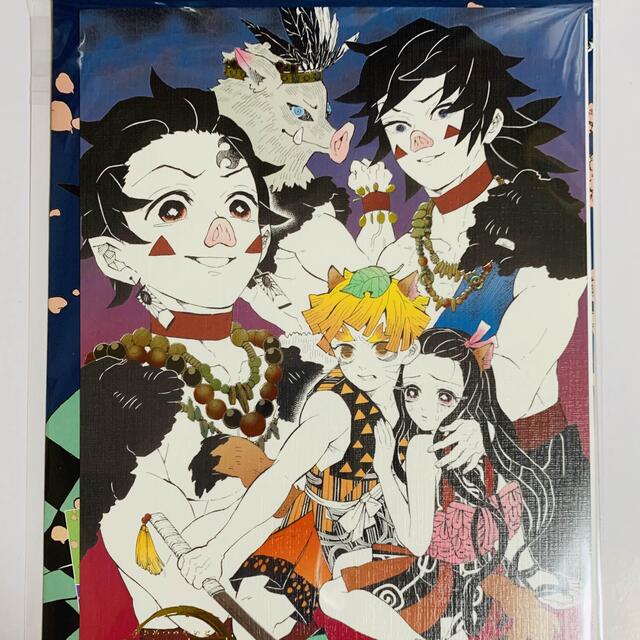 鬼滅の刃 原画展 吾峠呼世晴 箔押しイラストカードコレクションの通販