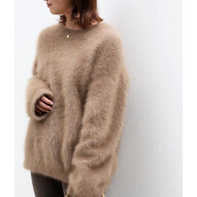 DEUXIEME CLASSE - Deuxieme Classe Fluffy Sweater ベージュの通販 by