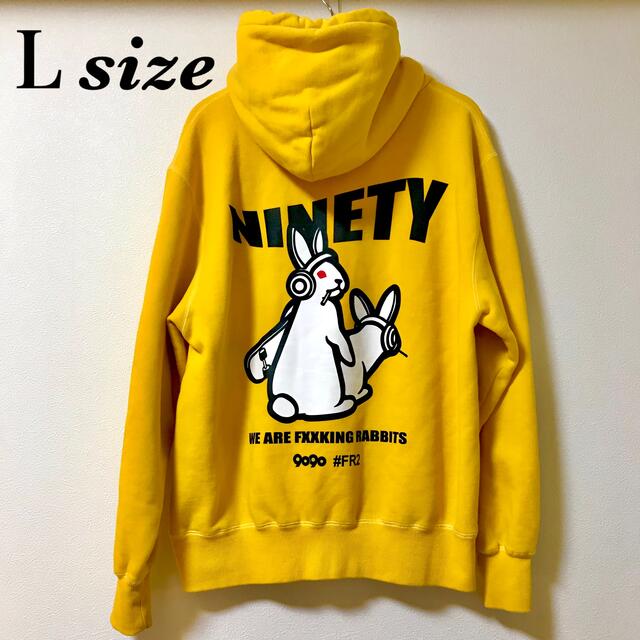 Supreme - 【即日発送】FR2 9090 コラボパーカー 人気カラー イエロー