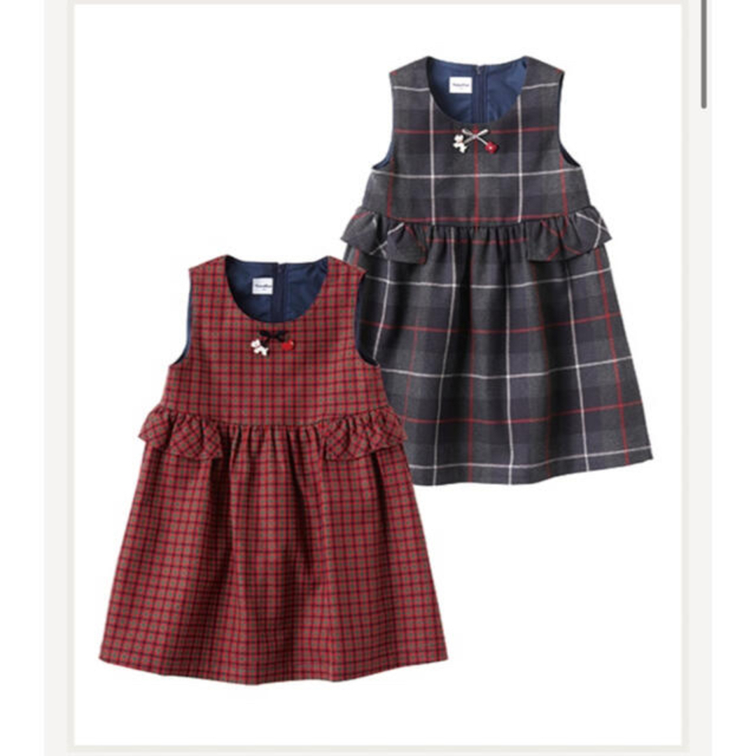 familiar - 【新品】ファミリア ジャンパースカートの通販 by りーさん