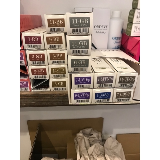 ヴィラロドラカラー1剤8本2剤1本セットです。選べますの通販 by