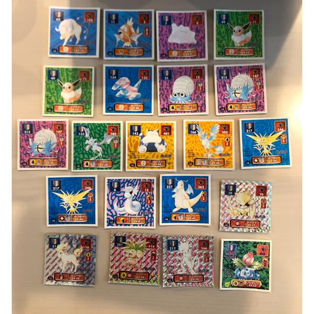 ポケモン - 【ポケモン】シール烈伝169枚 ＋ オマケ6枚 まとめ売りの