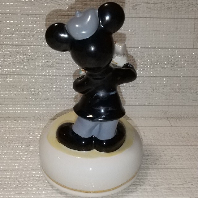 Disney - ディズニー 陶器製 ミッキーマウス オルゴール レトロ レアの