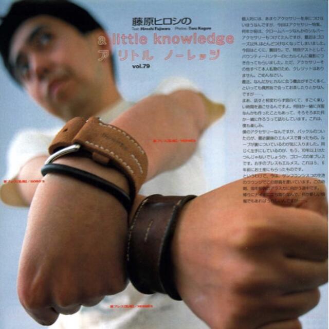 HERMES - HERMES エルメス エトリヴィエール レザー ブレス 藤原ヒロシ