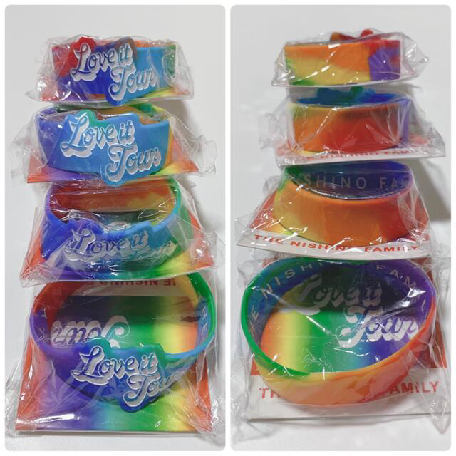 西野カナ☆グッズ☆会員限定☆ラバーバンド☆ 2018☆新品☆未開封☆の