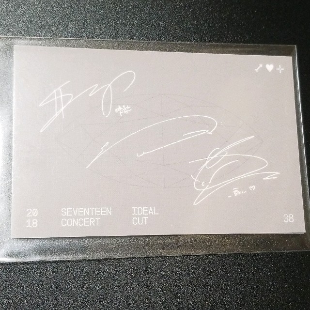 SEVENTEEN - SEVENTEEN エスクプス ウジ ホシ ユニット トレカの通販