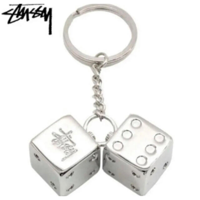 STUSSY - STUSSY DICE キーホルダーの通販 by Mashop｜ステューシー