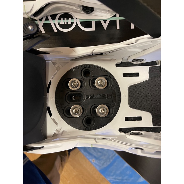 SALOMON - 最終価格 SALOMON HOLOGRAM 19-20 ホワイト Mサイズの通販