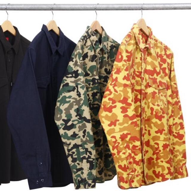 Supreme - Supreme'Field Shirt'フィールドシャツ 迷彩 ワーク シュプ