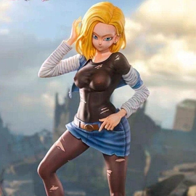 ドラゴンボール フィギュア 人造人間18号 ガレージキットの通販 by ken