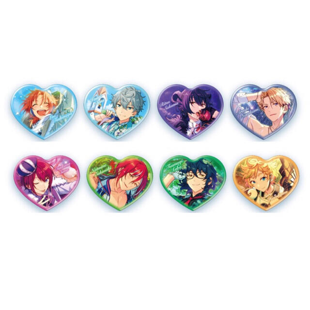 あんスタ HiMERU ハート缶 ホワイトデー ハート缶バッジ pattythree