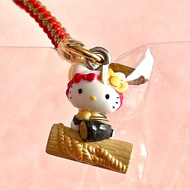 ハローキティ - ご当地キティ【信州長野限定 諏訪御柱祭キティ根付け