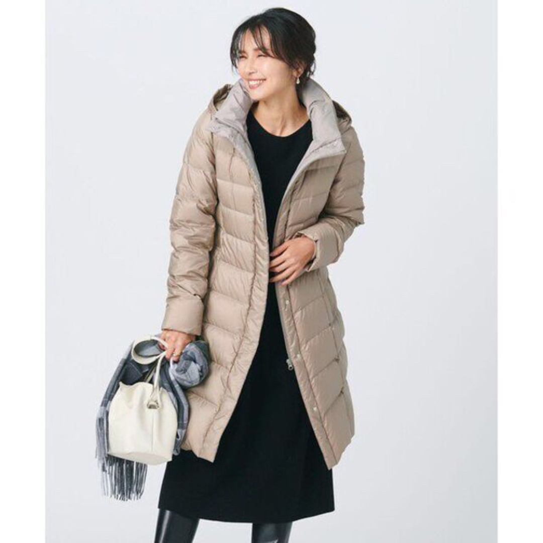 23区 - B701新品23区【洗える】シレータフタ ロング ダウンコート7号