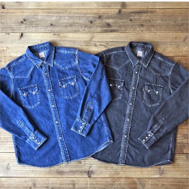 STANDARD CALIFORNIA - STANDARD CALIFORNIA DENIM WESTERN SHIRTの