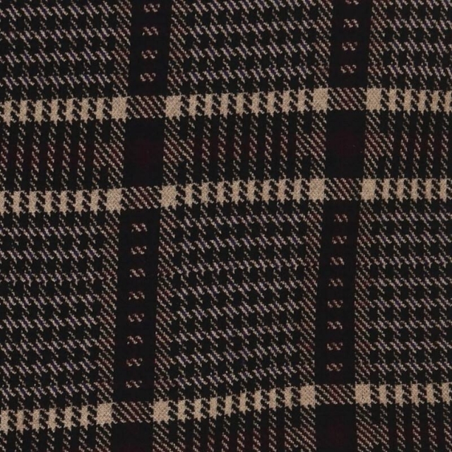 DRIES VAN NOTEN - ドリスヴァンノッテン 大判千鳥チェック柄ストール