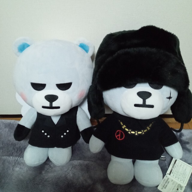 BIGBANG - G-DRAGON クマ ぬいぐるみ 公式グッズ ジヨン BIGBANGの通販