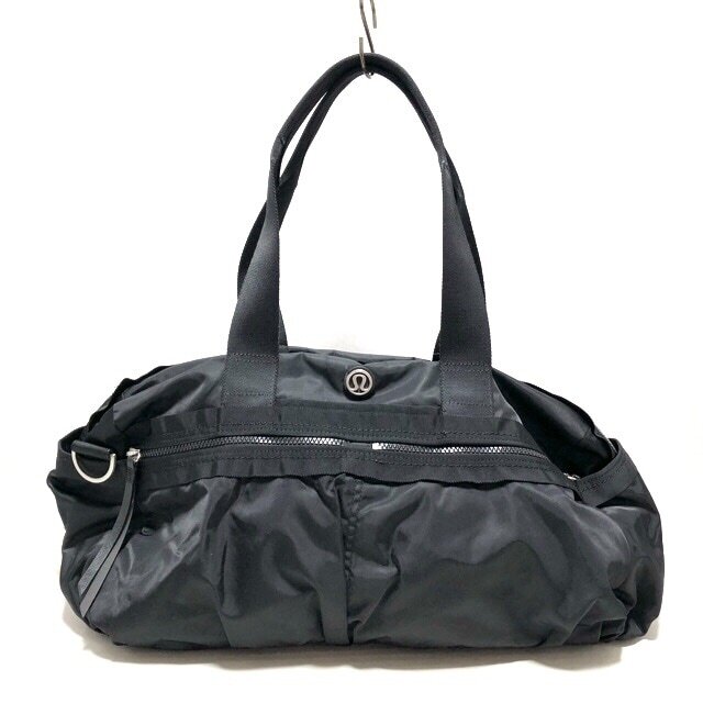 lululemon - ルルレモン ボストンバッグ 黒 ナイロンの通販 by ブラン