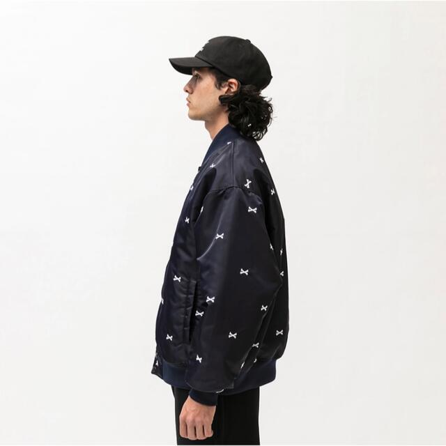 W)taps - WTAPS 2022SS TEAM JACKET BLACK XLサイズの通販 by でぶ