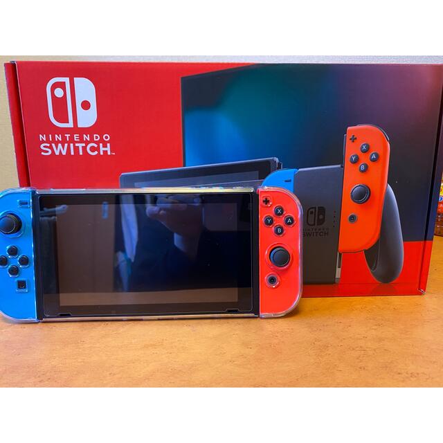 Nintendo Switch - ニンテンドースイッチ 本体 ネオンブルー ネオン