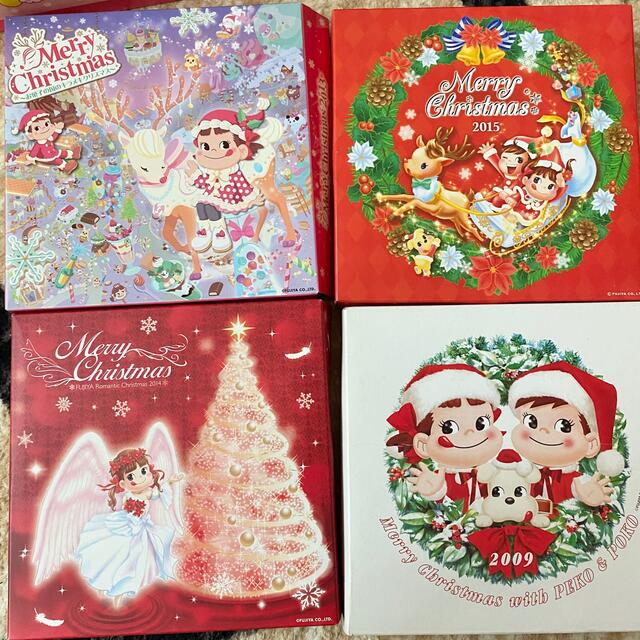 不二家 - クリスマス ペコちゃん お皿 不二家 お皿セット ぺこちゃん