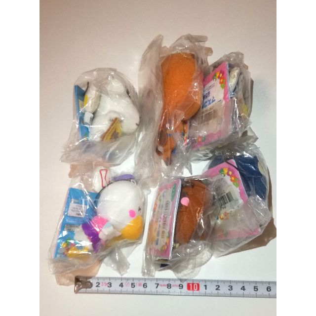 任天堂 - 【非売】劇場版どうぶつの森画面クリーナー付マスコット5+1体