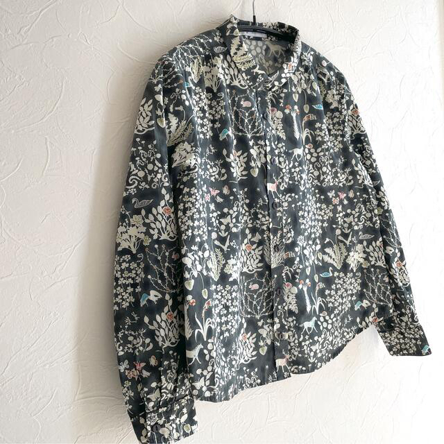 AfternoonTea - a72様専用 リバティ ヨシエ グレー ブラウス 長袖の