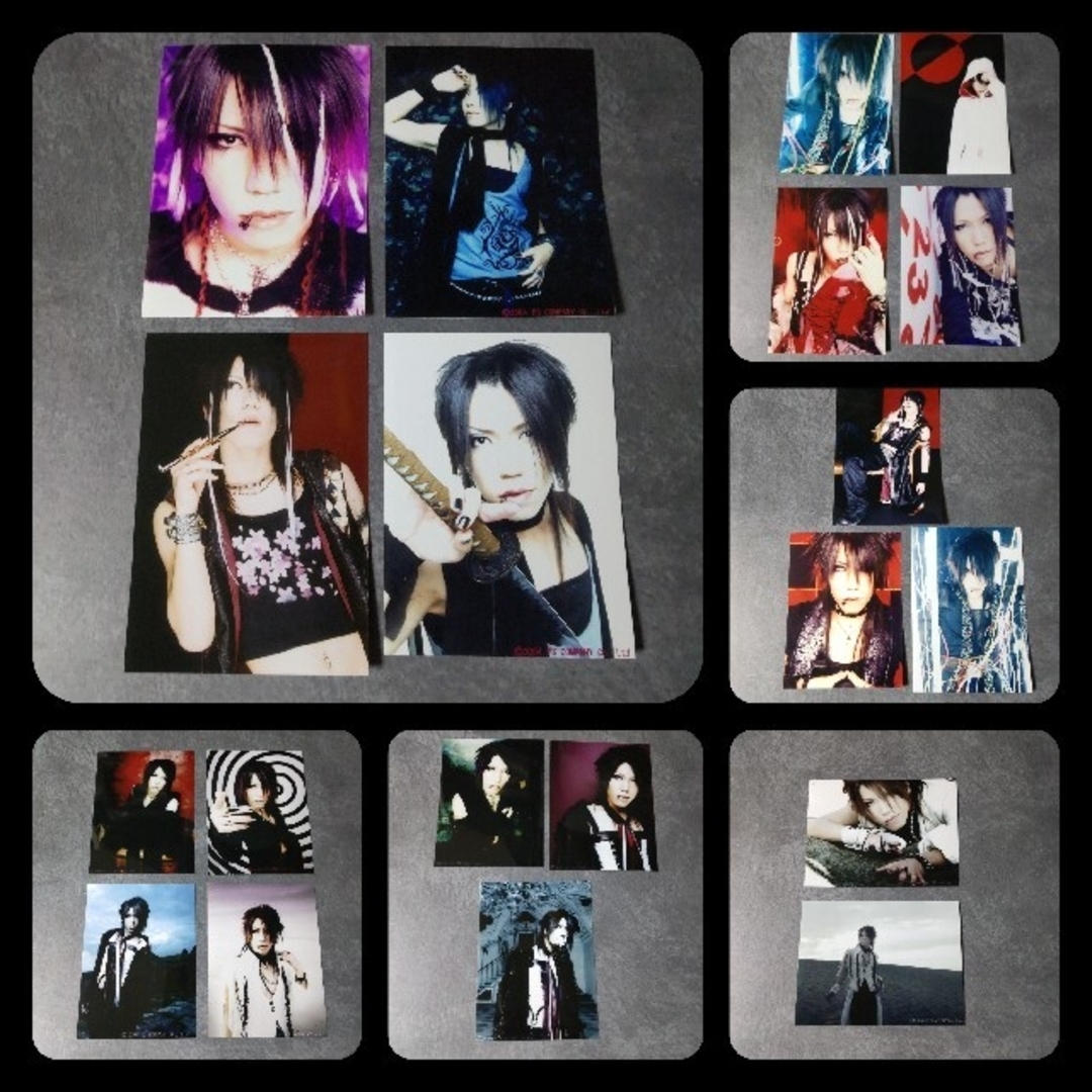 レア】the GazettE/ガゼット【葵】セット限定トレカ&物販写真&切り抜の